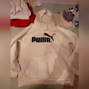 White puma hoodie